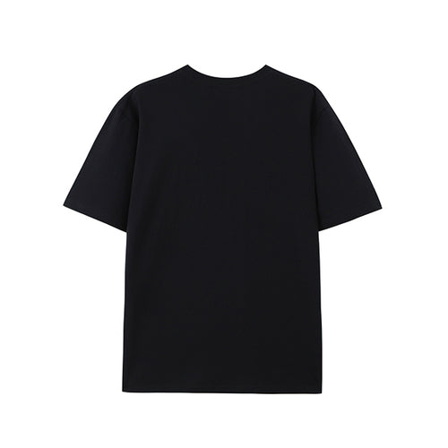 Custom 100% cotton unisex T-shirt with uploaded design