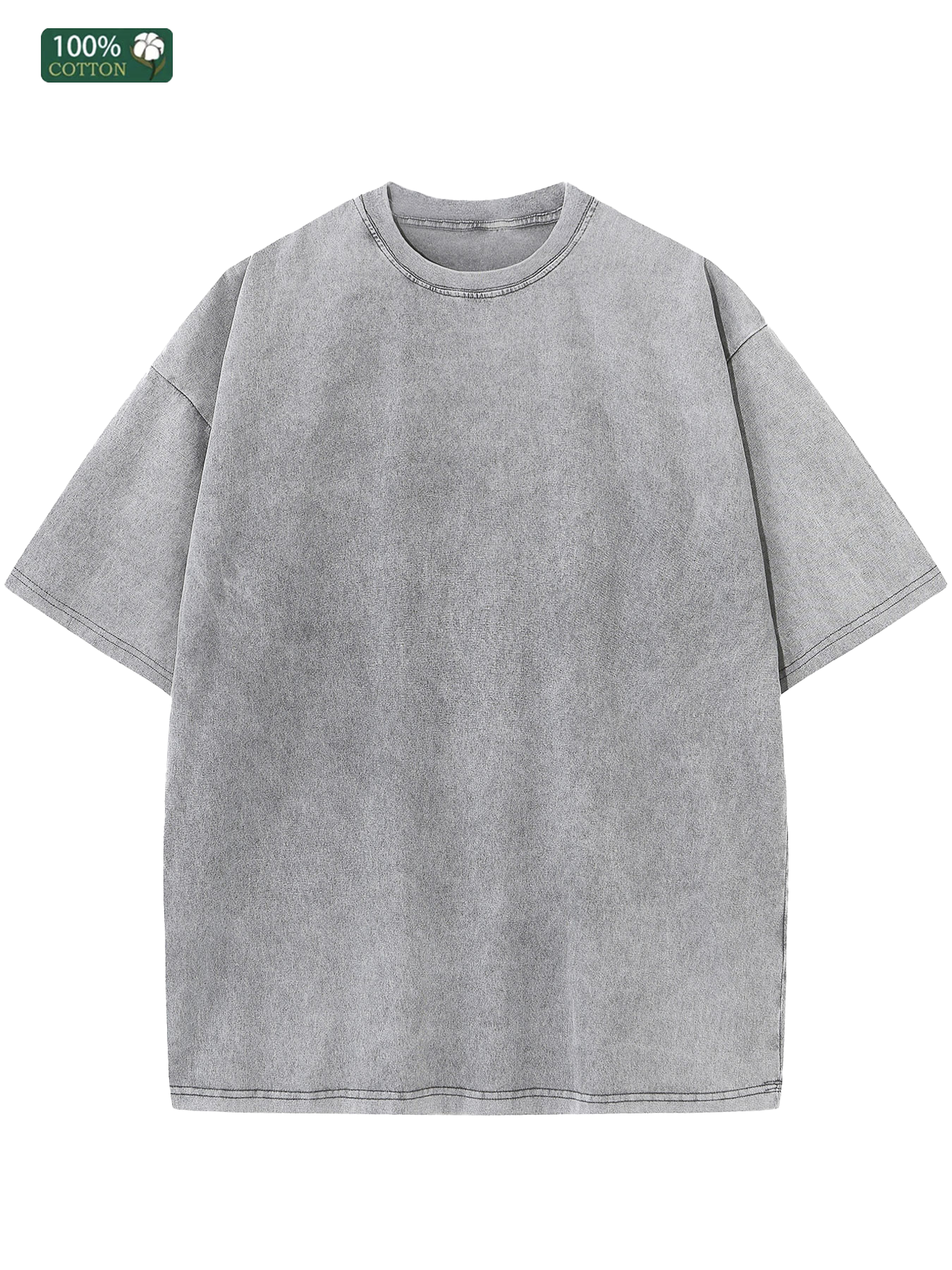 Custom Washed Oversized T-Shirt | Front & Back Print