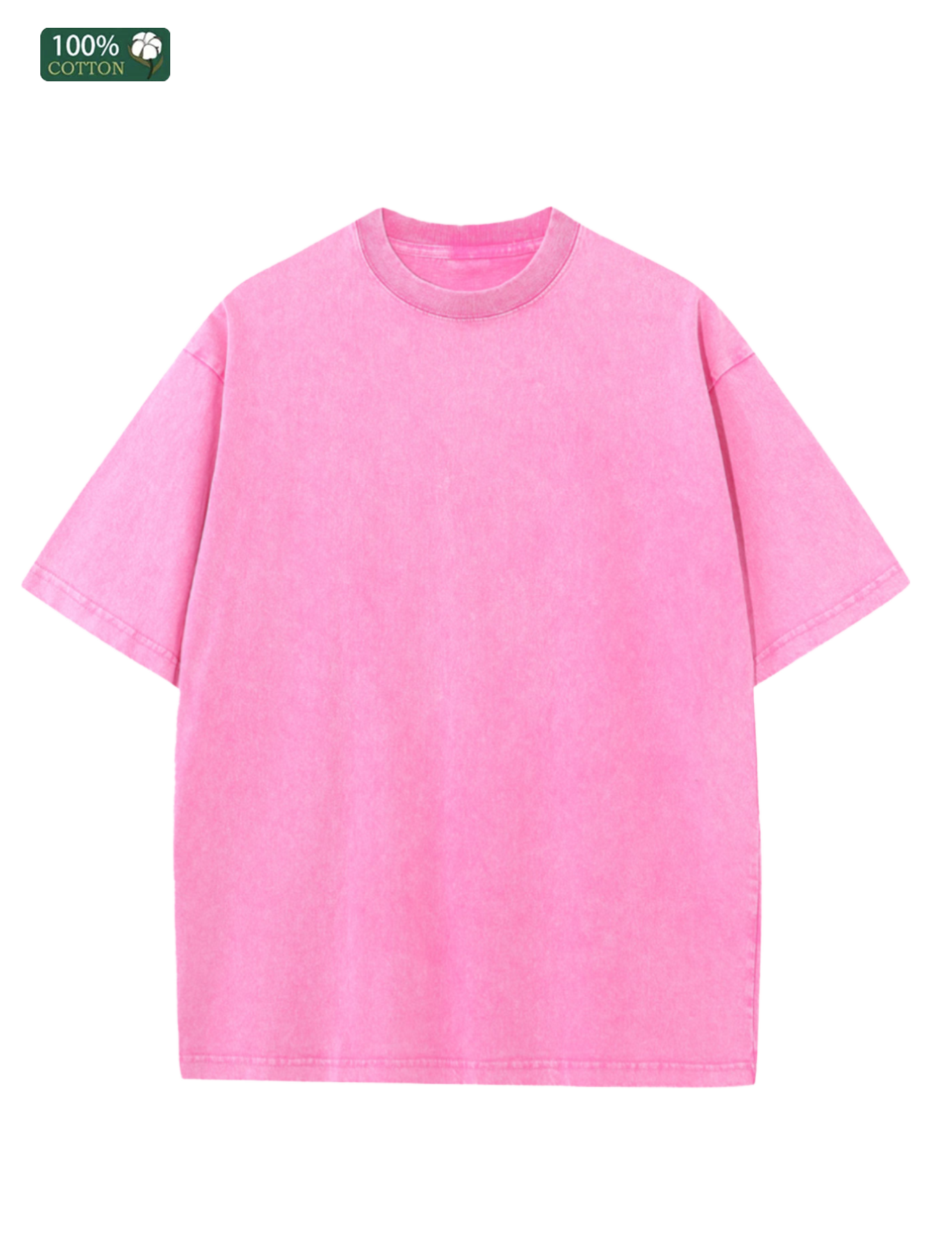 Custom Washed Oversized T-Shirt | Front & Back Print